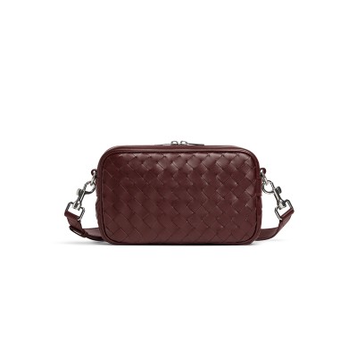BOTTEGA VENETA SMALL INTRECCIATO CAMERA BAG 755923V2HL12128 (24.5*15*6cm)